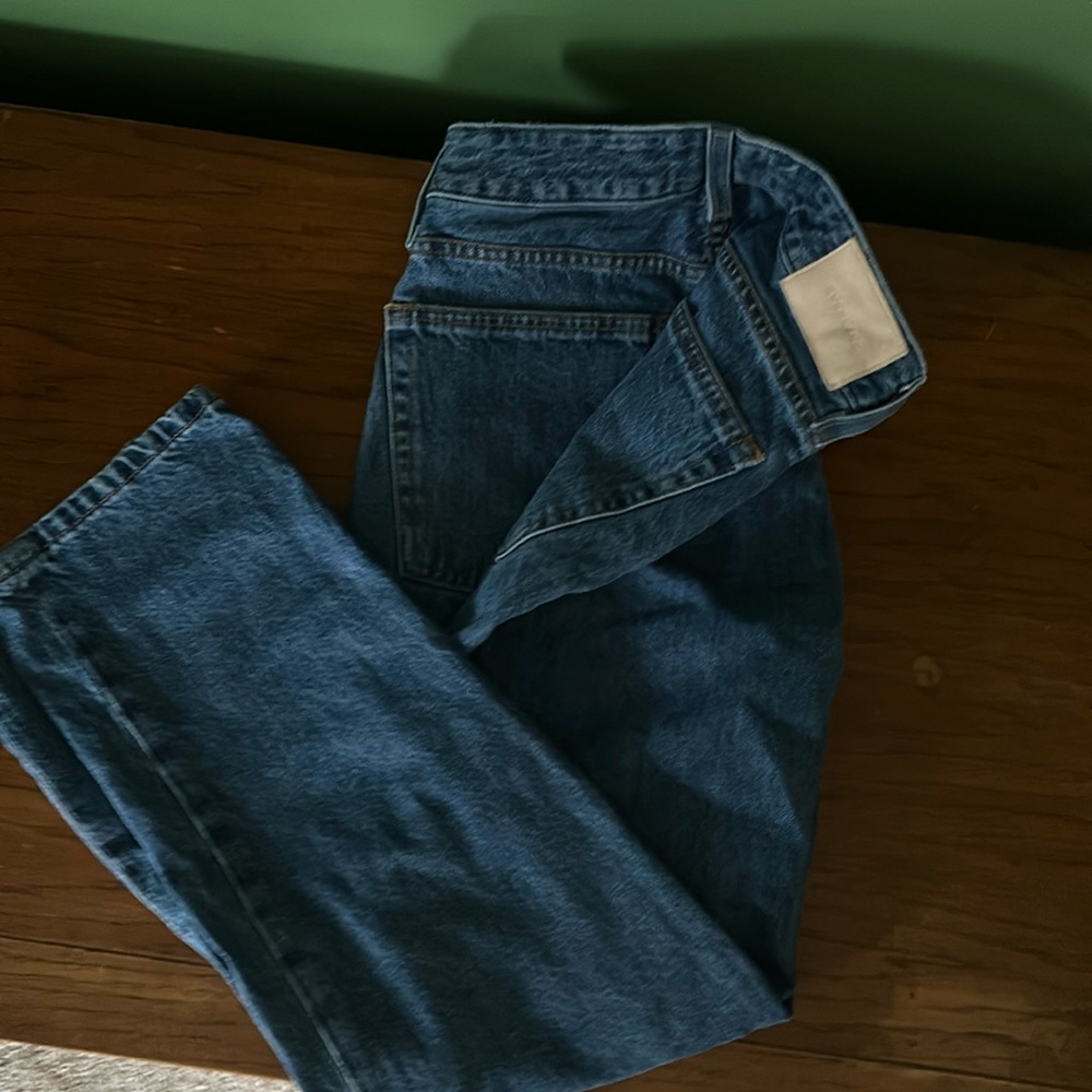 Everlane Curvy 90’s Cheeky Straight Jean Size 30 with 26.5” inseam